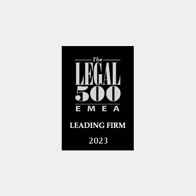 Legal 500 Leading firm 2023
